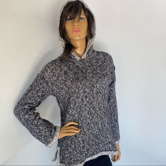 LA't L'AGENCE BAJA PULLOVER HOODIE SWEATER SZ S - Picture 3 of 8